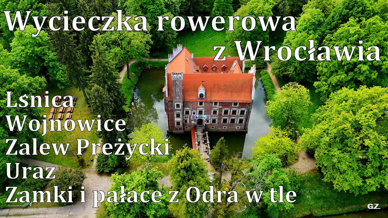 Wycieczka rowerowa na zachód od Wrocławia. Leśnica - Wojnowice - Zalew Prężycki - Uraz - Odra