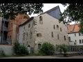 Историческая часть Эрфурта. Самая старая синагога в Европе. Путешествия по городам Германии.