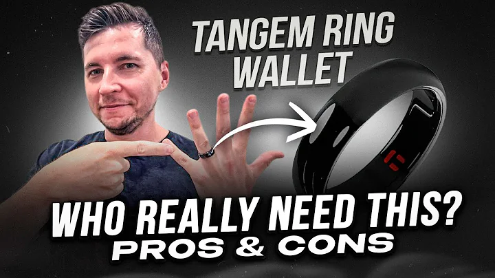 I Tested Tangem Ring For 30 Days: Why Ring Form ISN'T for Everyone