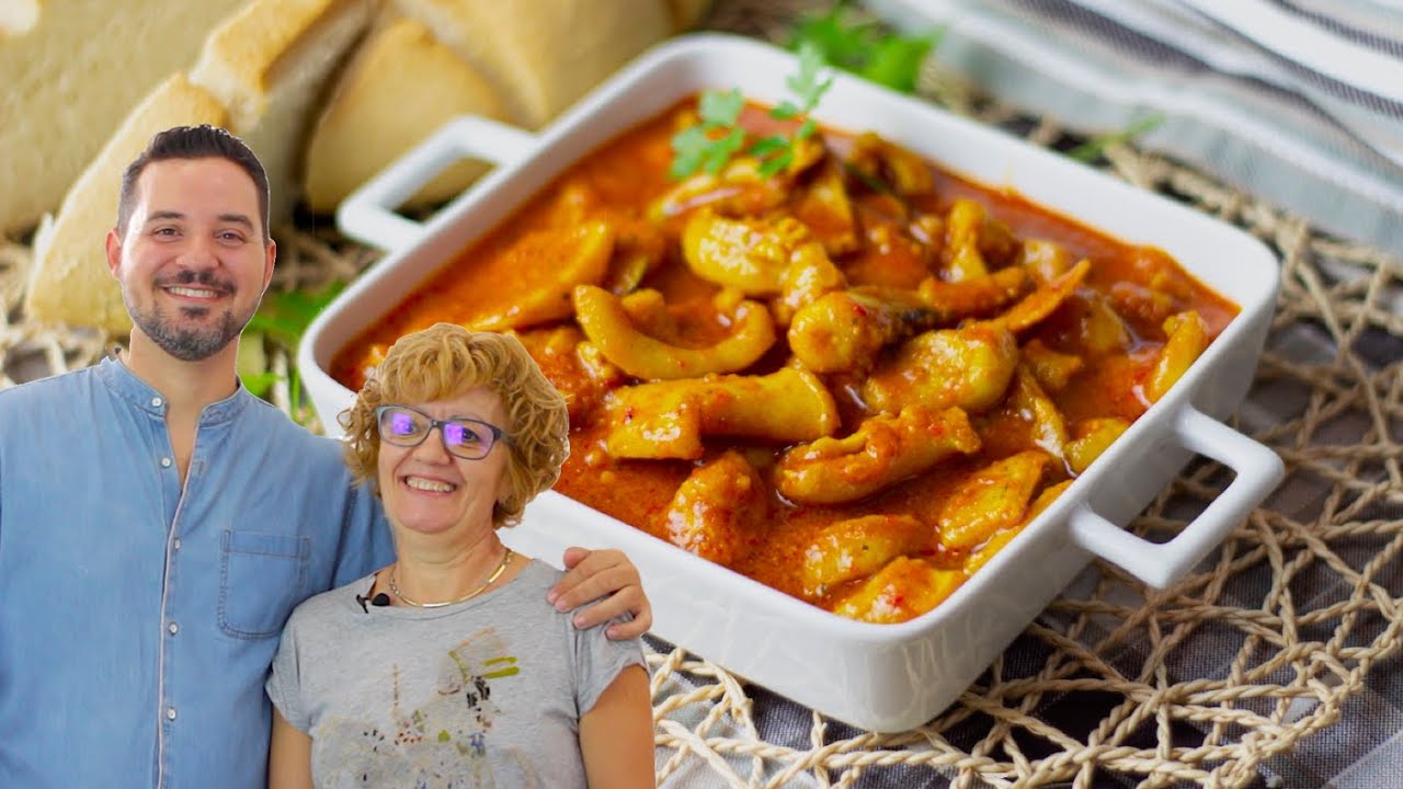 ¡Cocino con mi madre...Sepia o Jibia en salsa! ❤️👩🏼‍🦱