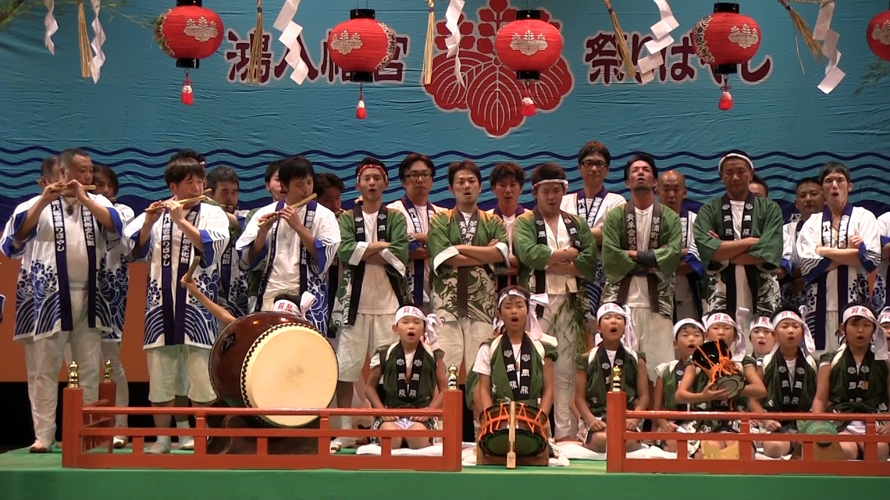 鴻八幡宮祭りばやし（岡山県倉敷市）