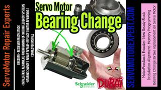 Brusatori Servo Motor Troubleshooting Repair Bearing Change, Encoder Replace Align at ServoRepair.ae