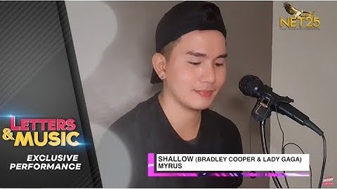 Myrus - Shallow I Bradley Cooper & Lady Gaga I (NET25 Letters and Music Online)