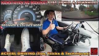 How to recover from a stall on flat uphill and downhill roads - procedure kapag namatayan ng makina