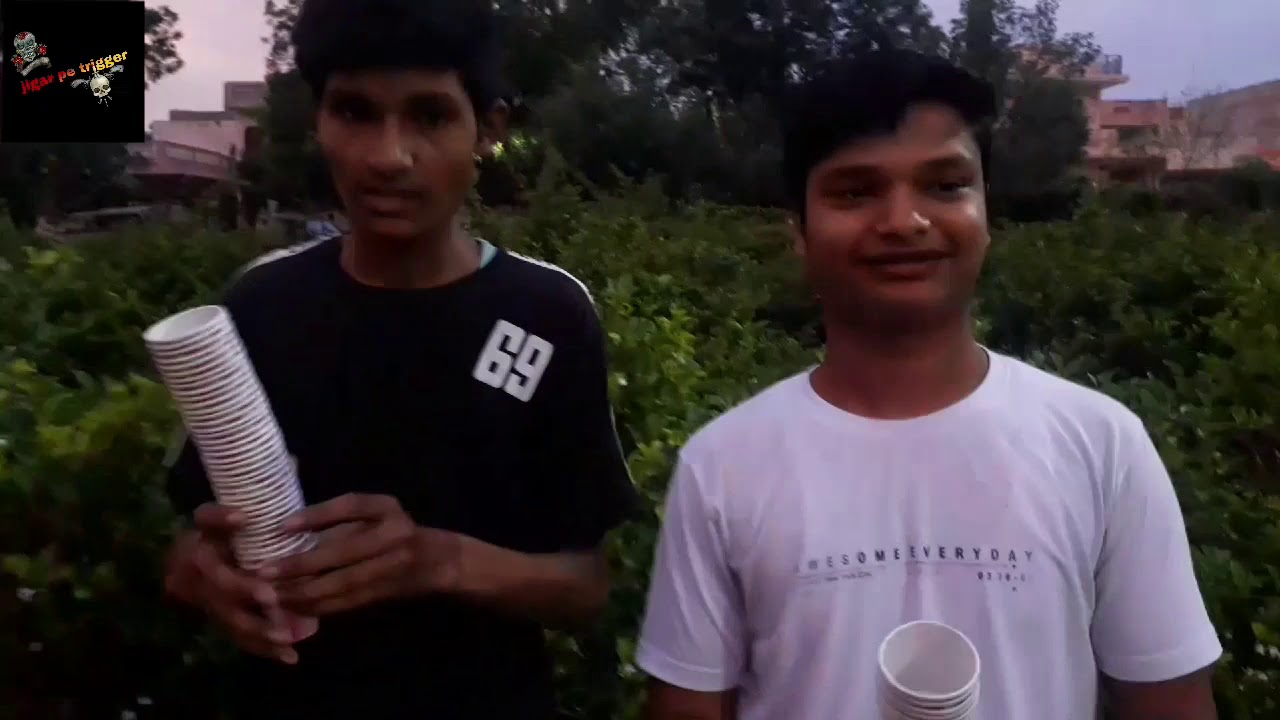 Jigar Pe Trigger-Glass Game And Powder Prank as aFunny Punishment