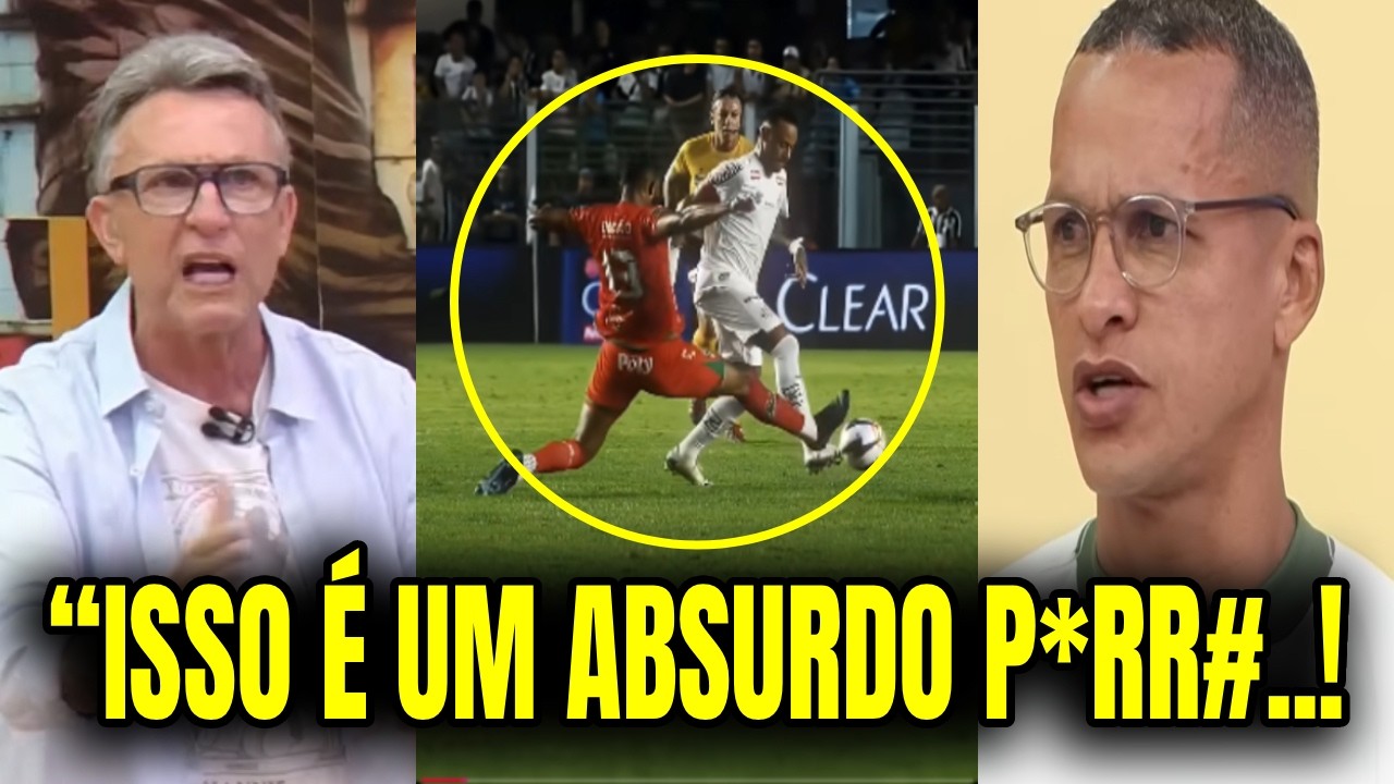 🚨 Craque Neto perdeu a paciência após a entrada pesada em Neymar