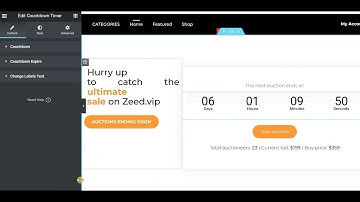 How to create countdown in Elementor with product | WooCommerce | WordPress