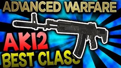 COD: Advanced Warfare - "AK12" BEST CLASS SETUP! (COD: AW Multiplayer Class Setups)