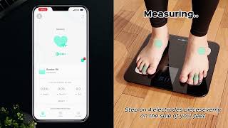 How to Quickly Set and Use the FG2019LB-F Smart Scale📱