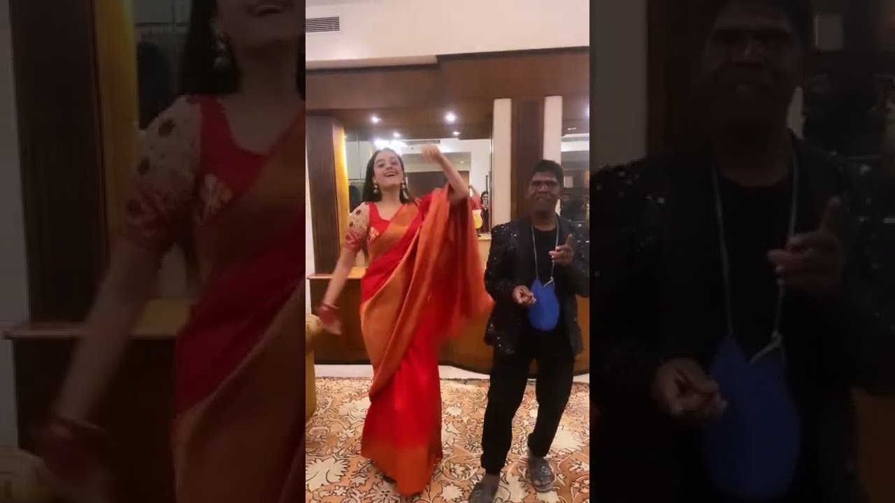 Kacha Badam Original Singer Bhuban Badyakar Dance With Bengali Actress Darshana Banik  