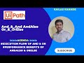 Differance between Function And & Andalso and Or & OrElse