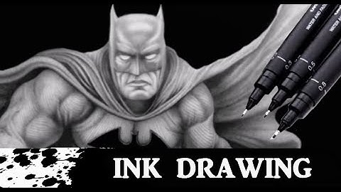 BATMAN Drawing the Dark Knight