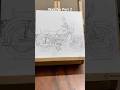 Sketch of Royal Enfield bike# bulletin bike drawing