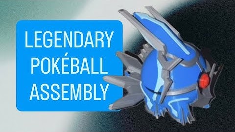 Legendary Dialga Inspired Pokéball | FULL Assembly Guide🚨