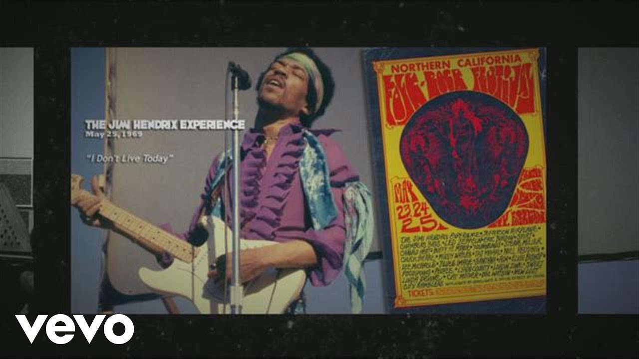Jimi Hendrix - I Don't Live Today - Santa Clara 1969