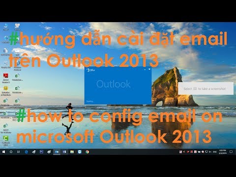 Hướng dẫn cài đặt Email trên Microsoft Outlook 2013 | How to config email account on Outlook 2013 | Foci