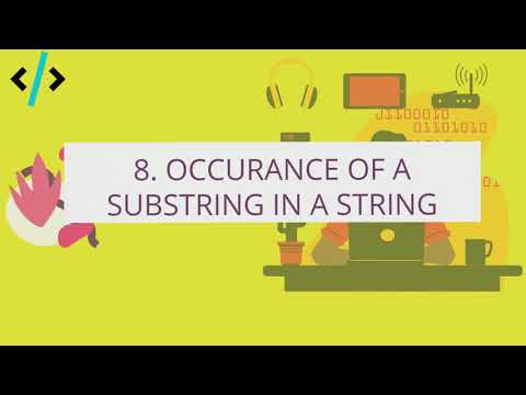 Python for Data Science - 8. Occurrence of a substring in a string in Python (Hindi)