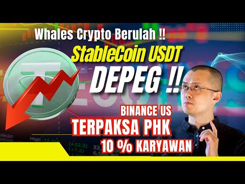 🔴[ News Crypto ] USDT Depeg !!! Apa Yang Terjadi ?? - Binance US PHK 10% Staff Efek Dari Gugatan SEC