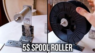 5$ Frictionless Filament Spool Holder For 3D Printers (Ball Bearings)