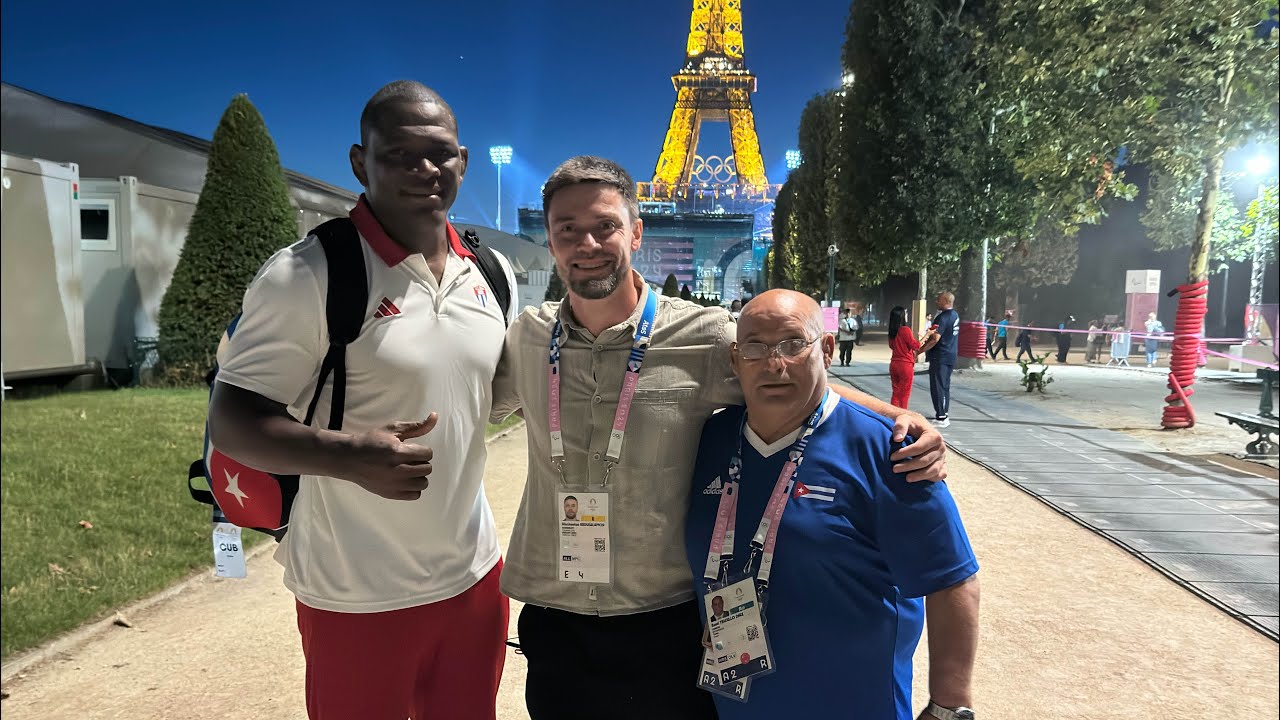 Михейн Лопес и Арсен Джулфалакян в преддверии 5-го олимпийского финала легенды.