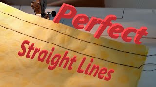 How to Sew a Straight LineEasy Beginner Sewing LessonPractical Sewing TipBeginner Sewing Tutorial