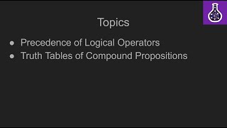 Celebrity Precedence of Logical Operators and Truth Tables of Compound Propositions | Discrete Math Net Worth