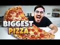 I Ate Biggest Pizza Slice In The World Pizza Eating Challenge