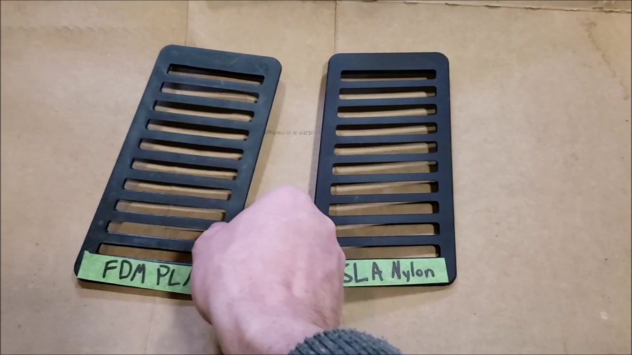 Comparing 3D Printed Materials in Cold Temperatures.