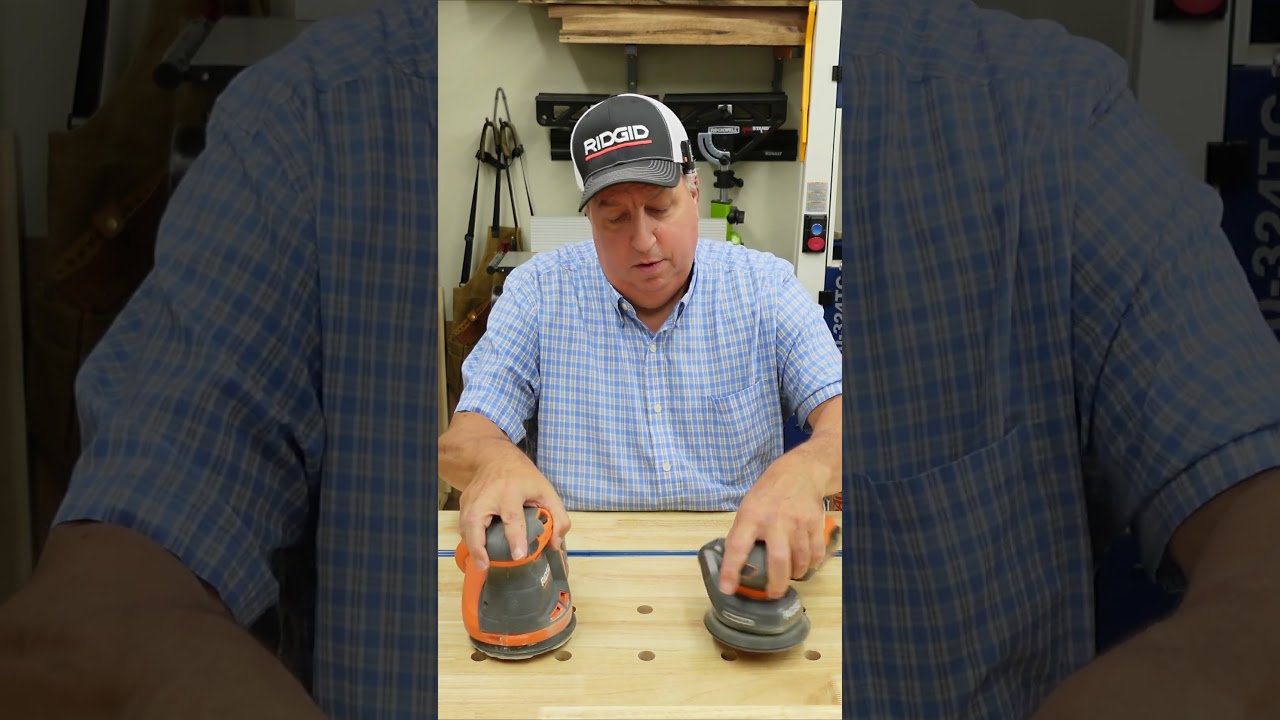New Ridgid 5" Sander vs Older model Ridgid 