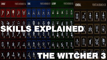 Skills Explained - Witcher 3 Beginner Guide