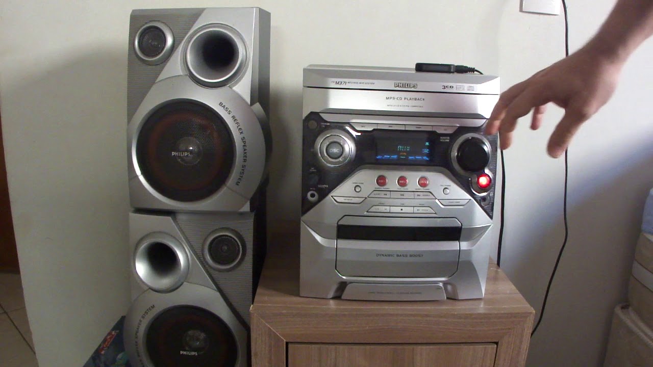 Túnel do Tempo! Mini System Philips FWM371. Inscreva-se! - YouTube