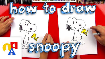 How To Draw Snoopy And Woodstock
