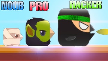 NOOB VS PRO VS HACKER-Square Bird