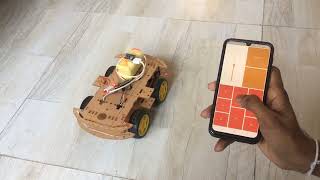 ESP32 WiFi Car with Mobile Application - ESP32 Car Controller screenshot 1