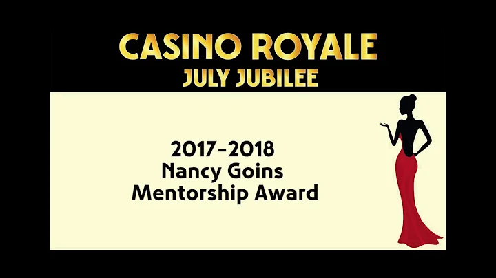 2017-2018 Nancy Goins Mentorship Award (New award!)