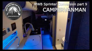MWB Mercedes Sprinter 906 Campervan Conversion part 9