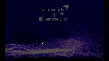 Solarwinds  + SentinelOne EDR Rollback