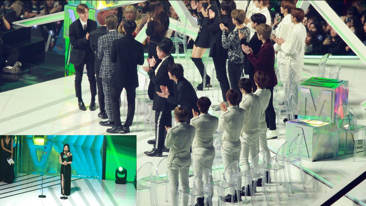 청하 (CHUNGHA) TOP10 수상을 축하해주는 (N.Flying,AB6IX, The Boyz, Heize, MC The Max)