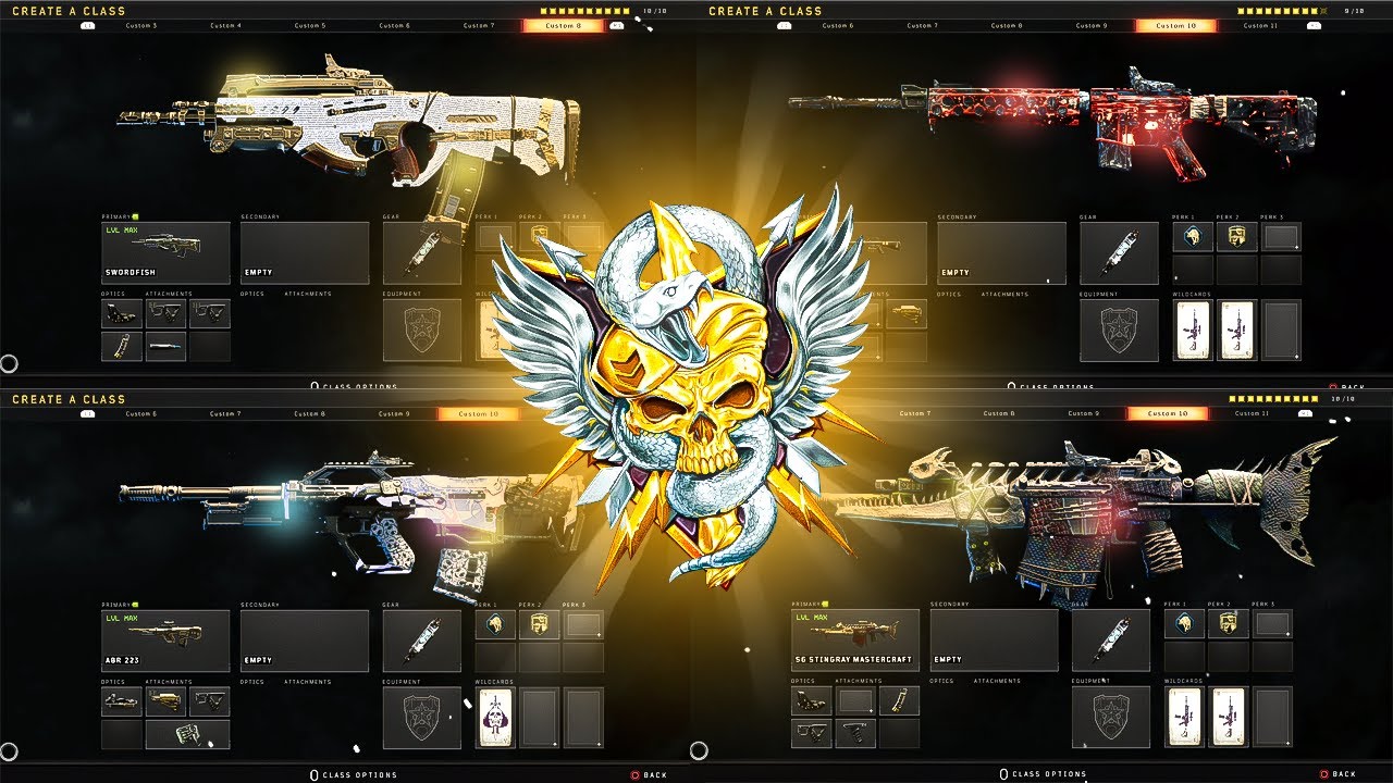 1 NUKE With EVERY TACTICAL RIFLE In BO4 In One Video.. (2021) Black