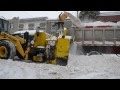 MONTREAL SNOW REMOVAL OPERATION IN VERDUN