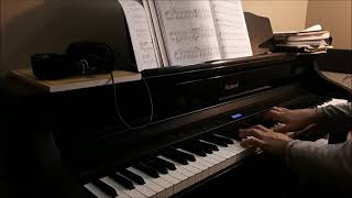 Kleine Romanze / Little Romance (Robert Schumann -- Op 68 No 19) on piano