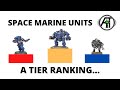 Space Marine Units Tier Ranking - Strongest + Best Choices from the New 9th Edition Codex