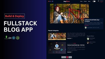 Fullstack Blog App | MongoDB, Express, React, Node & Tailwind CSS