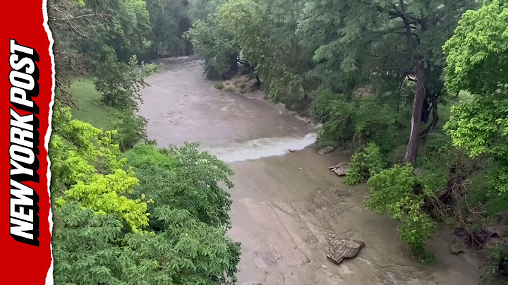 Shocking video shows how quickly the Texas flood waters rose over 20 feet in as little as 37 minutes