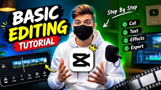 CapCut Basic Editing Tutorial 2026 | Beginner to Advanced