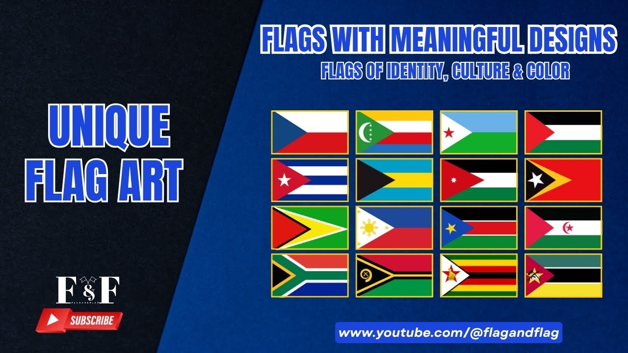 Flags with triangles, stars & stories — boldest designs in one video! 🚩 ...