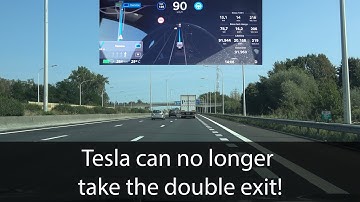 AutoPilot 2.0: Tesla forgets to take the exit - Testing The Tesla