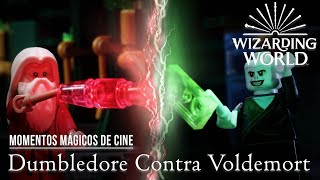 Momentos mágicos de cine de Harry Potter | DUMBLEDORE CONTRA VOLDEMORT | WB Kids