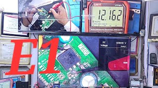 Pel DC Inverter AC Outdoor PCB E1/EL01 Error Repair - DC Inverter AC PCB Training Center