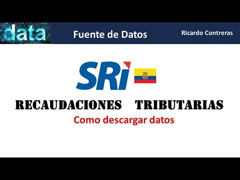Descargar datos: Impuestos